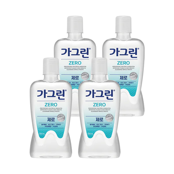가그린 제로 기획세트, 820ml, 4개 + 100ml, 1개